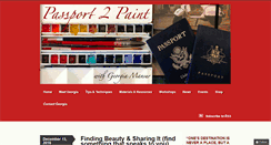 Desktop Screenshot of passport2paint.com